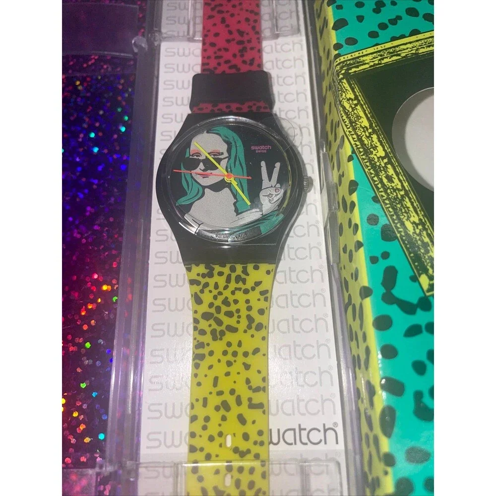 Vintage Swatch Watch Mona Lisa
